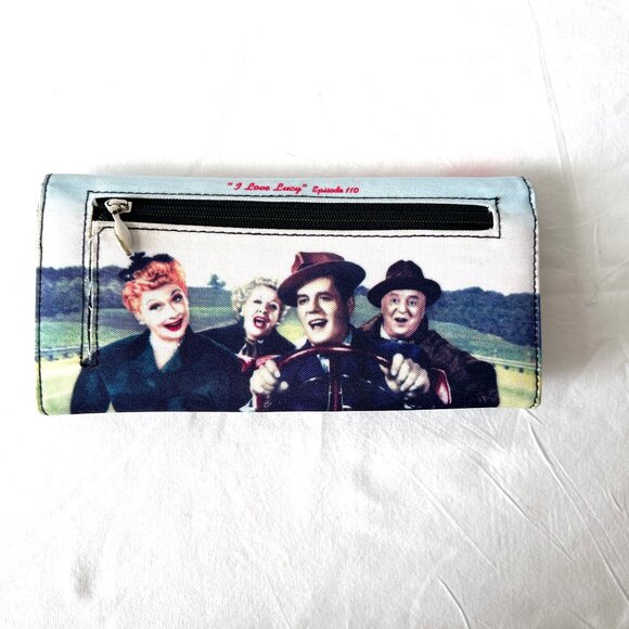 I Love Lucy Wallet, "California, Here We Come!" Episode 110 Trifold, Rare, EUC! - Picture 4 of 14